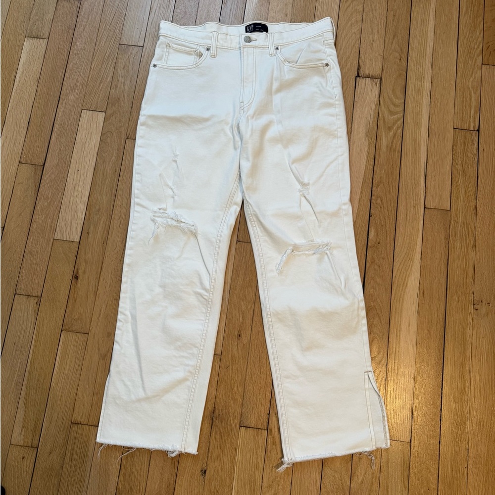 GAP White Jeans